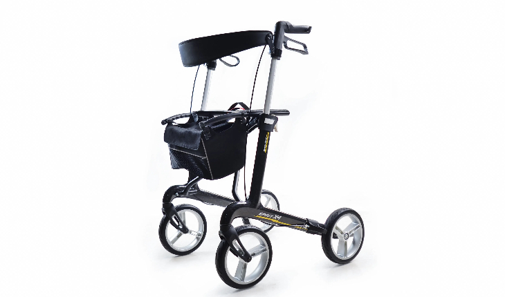 ca88医疗助行器SPIRIT X4，碳纤维框架，易于折叠，多高度可选择。