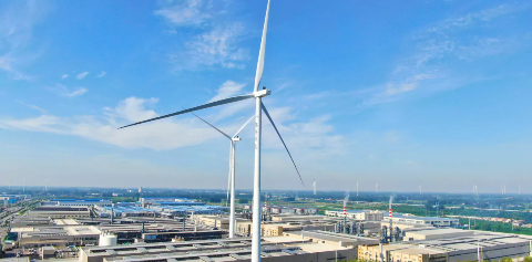 安徽ca88医疗用品有限公司自发自用风电项目成功并网发电